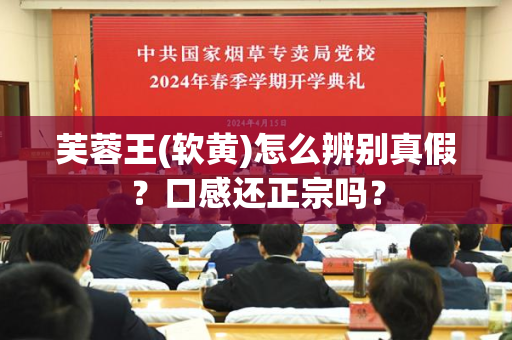 芙蓉王(软黄)怎么辨别真假？口感还正宗吗？